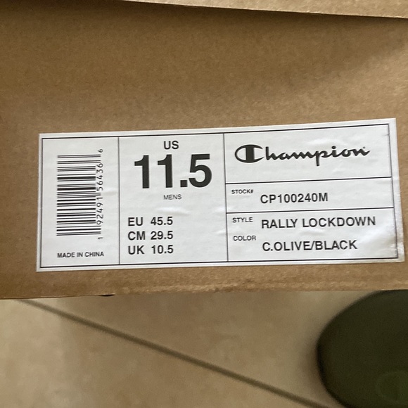 NEW  Champion Rally Lockdown Men's Shoe - Picture 6 of 9